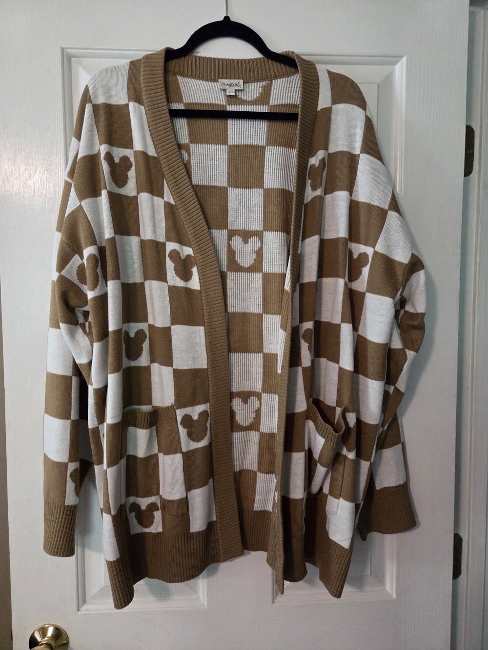 Magical Little Babes Brown Mickey Cardigan